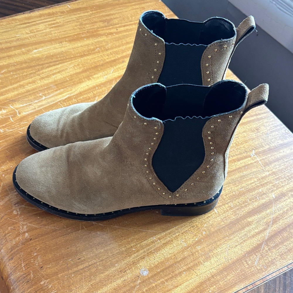 Rebecca Minkoff Brown Suede Ankle Boots